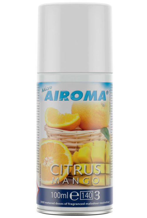 Airoma vulling Citrus Mango 12 stuks