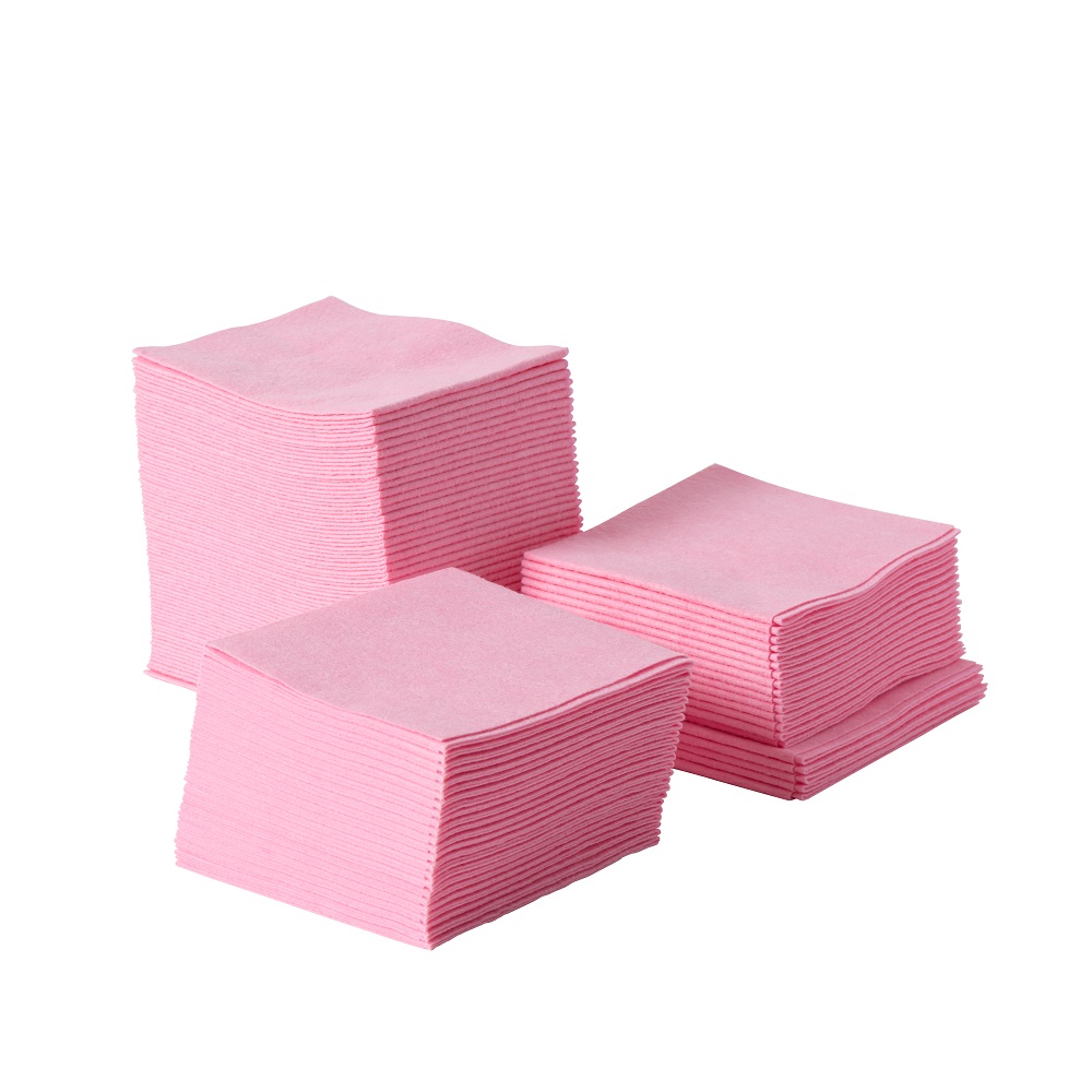 Sopdoeken in doos Roze