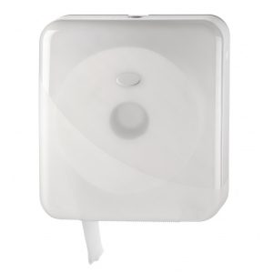 Pearl white jumbo maxi toiletrolhouder