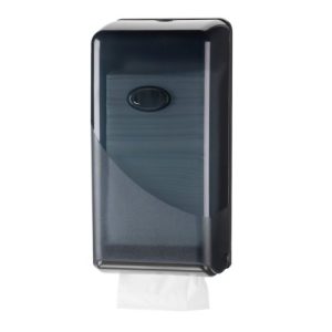 Pearl black bulkpack toiletpapier dispenser