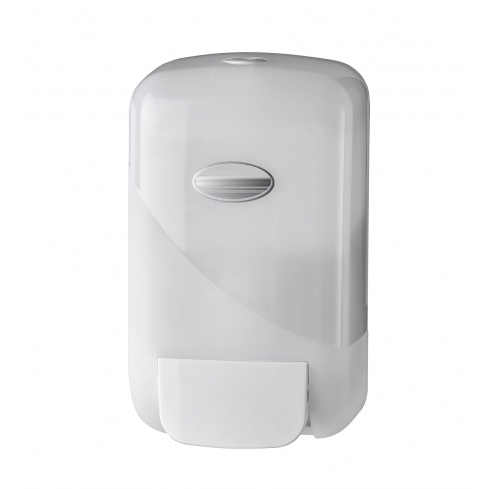 Pearl white foam zeepdispenser 400ml