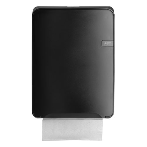 Quartz Zwart Handdoek dispenser