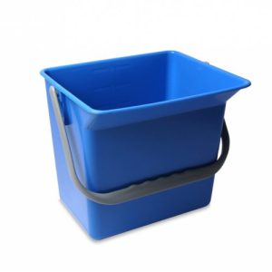 Emmer 6 liter t.b.v. werkwagen Wecoline A blauw