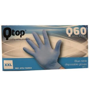 Handschoenen Nitril blauw XXL