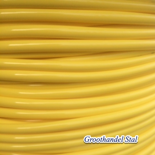 Flex Steelslang 5mm geel