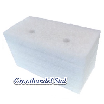 Schuurpad met gaten 5 stuks