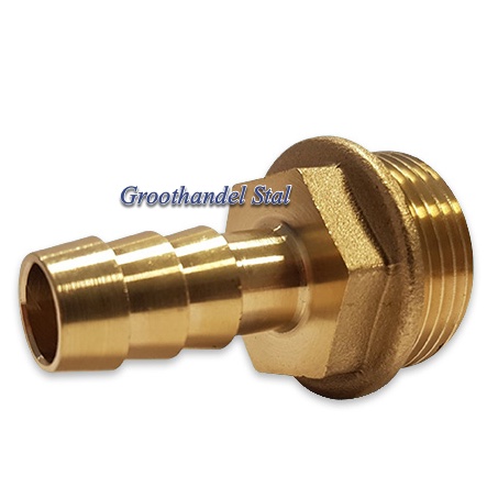 Messing slangtule 13mm 3/4inch