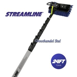 Streamline Glasvezel telescoopsteel 7.2m , 24ft