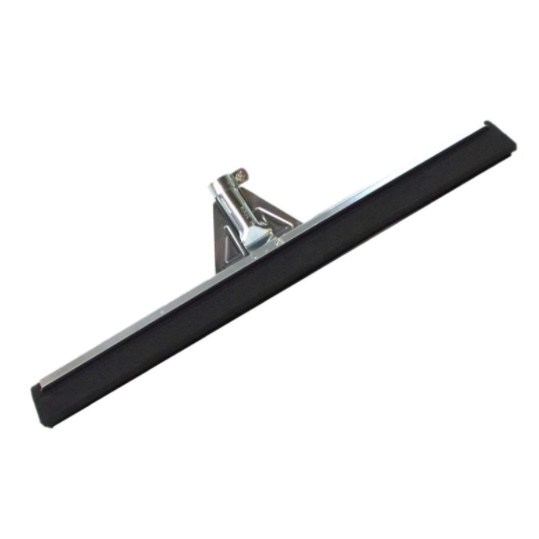 Vloertrekker natuurrubber, gegalvaniseerd met waterkeerrand, 55cm