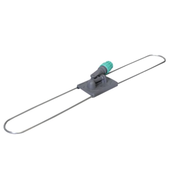 Zwabberframe 100cm grijs/groen